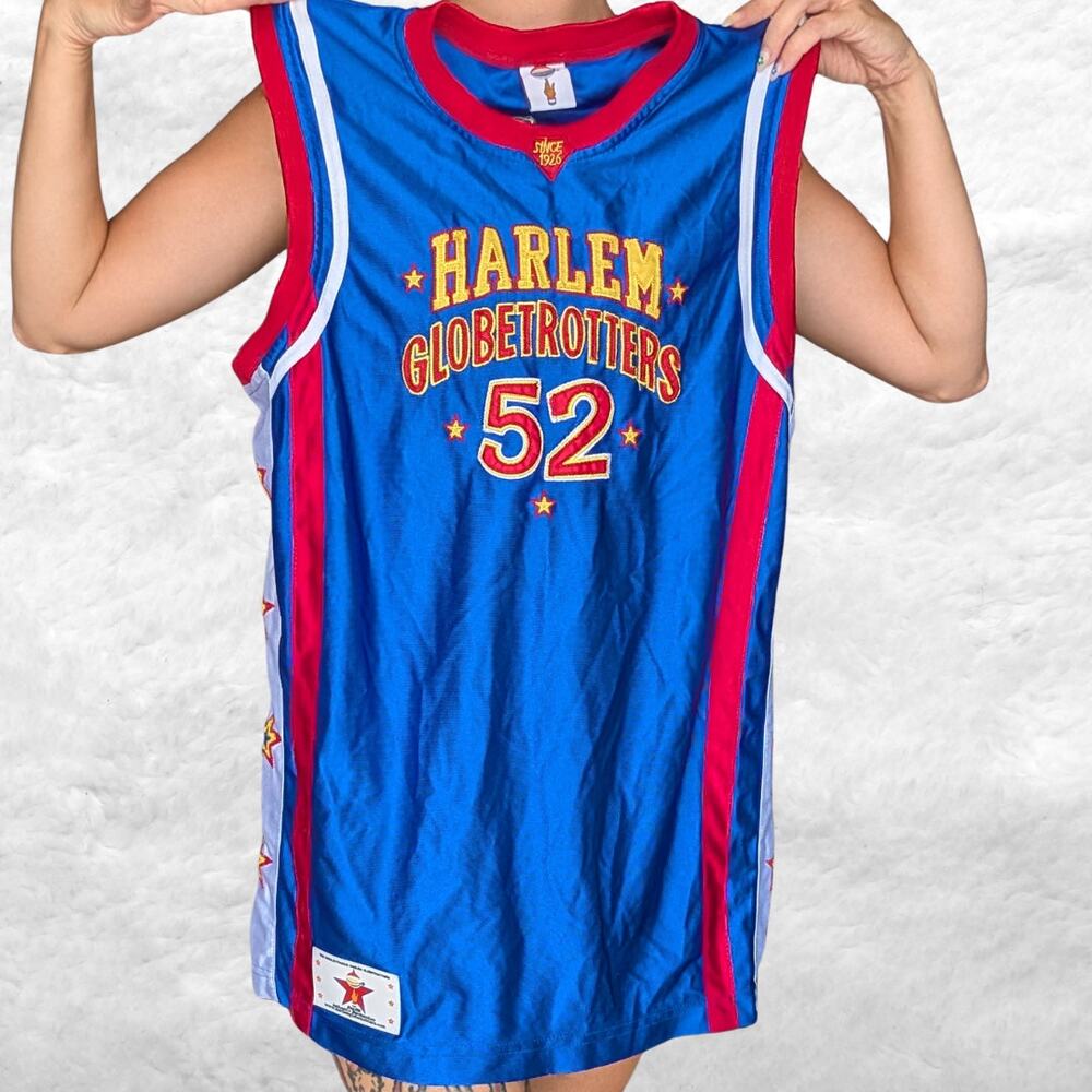 vintage harlem globetrotters big easy #52 jersey